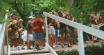 Alumni Band Serenading Class of 52