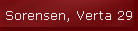Sorensen, Verta 29
